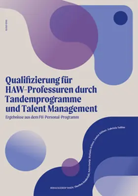Sembritzki / Kneip / Kröner |  Qualifizierung für HAW-Professuren durch Tandemprogramme und Talent Management | Buch |  Sack Fachmedien