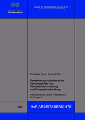 Arndt / Richter |  Kompetenzverständnisse im Spannungsfeld von Persönlichkeitsbildung und Personalentwicklung | Buch |  Sack Fachmedien