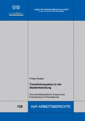Rediger |  Transferkompetenz in der Stadtentwicklung | Buch |  Sack Fachmedien