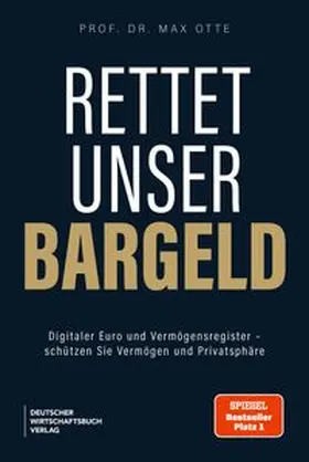 Otte |  Rettet unser Bargeld | Buch |  Sack Fachmedien