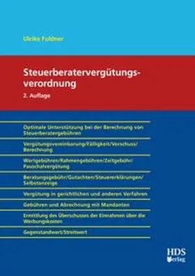 Fuldner |  Steuerberatervergütungsverordnung | eBook | Sack Fachmedien