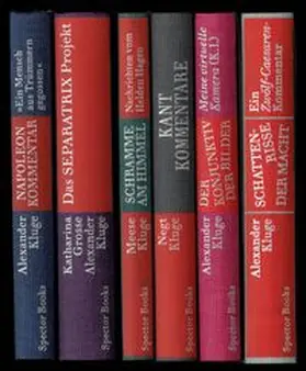 Kluge |  Alexander Kluge: Schuber | Buch |  Sack Fachmedien