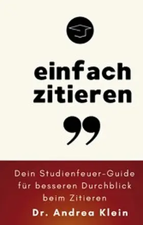 Klein |  einfach zitieren | eBook | Sack Fachmedien