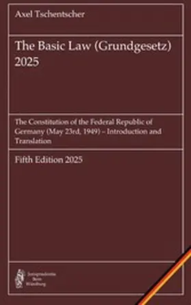 Tschentscher |  The Basic Law (Grundgesetz) 2025 | eBook | Sack Fachmedien