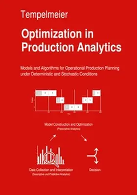 Tempelmeier |  Optimization in Production Analytics | Buch |  Sack Fachmedien