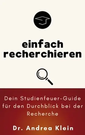 Klein |  einfach recherchieren | Buch |  Sack Fachmedien