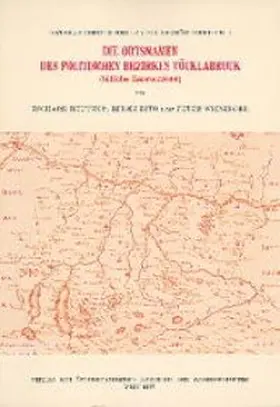 Wiesinger |  Ortsnamenbuch des Landes Oberösterreich. Gesamtwerk / Die Ortsnamen des politischen Bezirkes Vöcklabruck (Südliches Hausruckviertel) | Buch |  Sack Fachmedien