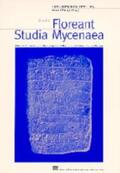 Deger-Jalkotzy / Hiller / Panagl |  Floreant Studia Mycenaea | Buch |  Sack Fachmedien