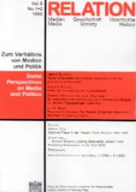 Matis |  Relation. Medien - Gesellschaft - Geschichte /Media, Society, History | Buch |  Sack Fachmedien