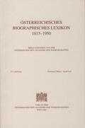  Österreichisches Biographisches Lexikon 1815-1950 / Österreichisches Biographisches Lexikon 1815-1950 55. Lieferung | Buch |  Sack Fachmedien