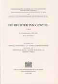 Hageneder / Sommerlechner |  Die Register Innocenz III. / Die Register Innocenz´III., 8. Band, 8. Pontifikatsjahr 1205/1206 | Buch |  Sack Fachmedien