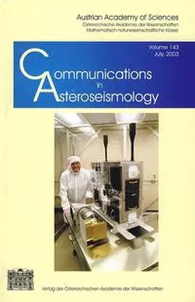 Breger |  Communications in Asteroseismology, Vol. 143/2003 | Buch |  Sack Fachmedien