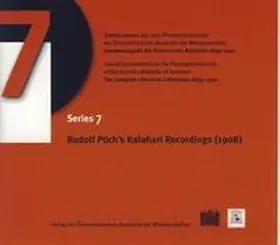 Schüller / Lechleitner |  Rudolf Pöch`s Kalahari Recordings (1908) | Sonstiges |  Sack Fachmedien