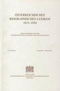 Oebl-Redaktion |  Österreichisches Biographisches Lexikon 1815-1950 / Österreichisches Biographisches Lexikon 1815-1950 57. Lieferung | Buch |  Sack Fachmedien