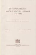  Österreichisches Biographisches Lexikon 1815-1950 / Österreichisches Biographisches Lexikon 1815-1950 58. Lieferung | Buch |  Sack Fachmedien