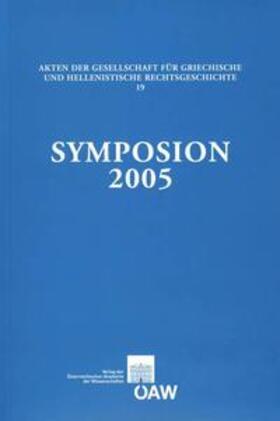 Cantarella / Mélèze-Modrzejewski / Thür | Symposion 2005 | Buch | 978-3-7001-3823-5 | sack.de