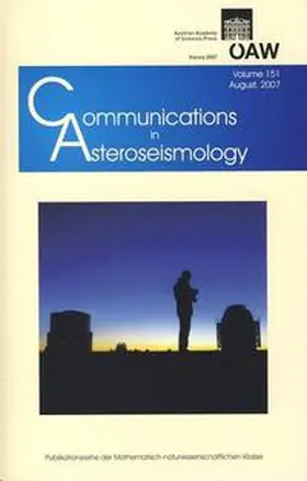 Breger |  Communications in Asteroseismology Volume 151, 2007 | Buch |  Sack Fachmedien