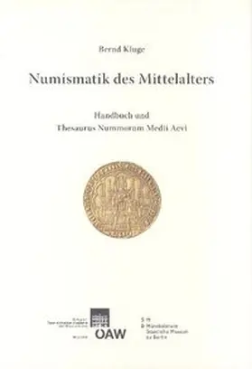 Kluge |  Numismatik des Mittelalters | Buch |  Sack Fachmedien