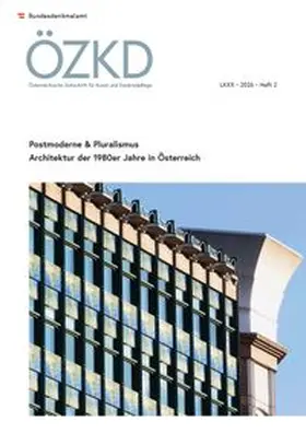 Bundesdenkmalamt |  Österreichische Zeitschrift für Kunst und Denkmalpflege LXXX, Heft 2 | Buch |  Sack Fachmedien