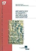 Pohl / Mehofer |  Archaeology of Identity - Archäologie der Identität | Buch |  Sack Fachmedien