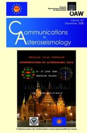 Breger / Dziembowski / Thompson |  Communications in Asteroseismology Volume 157/2008 | Buch |  Sack Fachmedien
