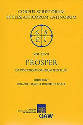 Teske / Weber |  Prosper: De vocatione omnium gentium | Buch |  Sack Fachmedien