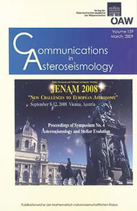 Breger / Schuh / Handler |  Communications in Asteroseismology Volume 159, 2009 | Buch |  Sack Fachmedien