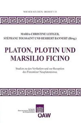 Leitgeb / Toussaint / Bannert |  Platon, Plotin und Marsilio Ficiono | eBook | Sack Fachmedien