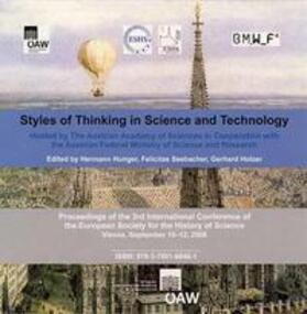 Hunger / Seebacher / Holzer | Styles of Thinking in Science and Technology | Sonstiges | 978-3-7001-6846-1 | sack.de
