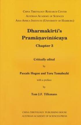 Hugon / Tomabechi |  Dharmakirti's Pramanaviniscaya Chapter 3 | Buch |  Sack Fachmedien