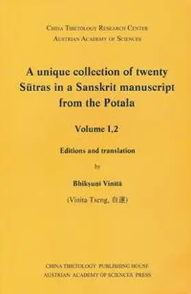 Tseng / Phuntshogs / Steinkellner | A unique collection of twenty Sutras in a Sanskrit manuscript from the Potala | Buch | 978-3-7001-6906-2 | www.sack.de