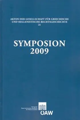 Thür |  Symposion 2009 | Buch |  Sack Fachmedien