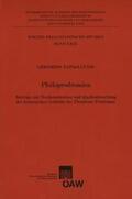 Papagiannis / Koder / Kresten |  Philoprodromica | Buch |  Sack Fachmedien