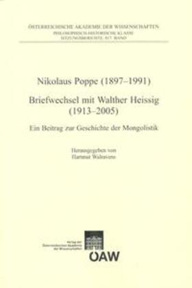 Walravens |  Nikolaus Poppe (1897-1991) Briefwechsel mit Walther Heissig (1913-2005) | Buch |  Sack Fachmedien