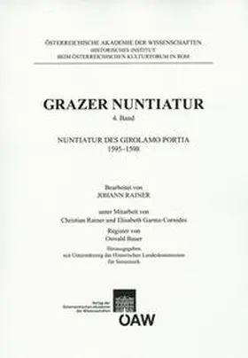  Grazer Nuntiatur, 4. Band | Buch |  Sack Fachmedien