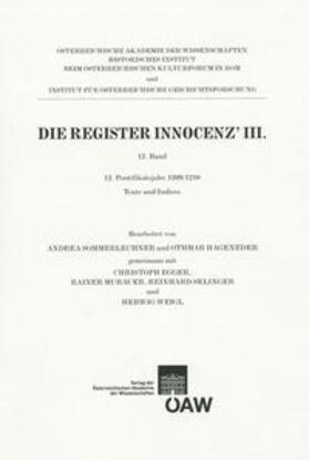 Bösel / Mazohl | Die Register Innocenz III. / Die Register Innocenz´ III., 12. Band | Buch | 978-3-7001-7143-0 | sack.de