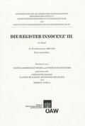 Bösel / Mazohl |  Die Register Innocenz III. / Die Register Innocenz´ III., 12. Band | Buch |  Sack Fachmedien