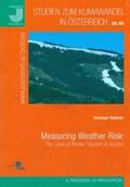 Töglhofer / Prettenthaler |  Measuring Weather Risk: The Case of Winter Tourism in Austria | Buch |  Sack Fachmedien