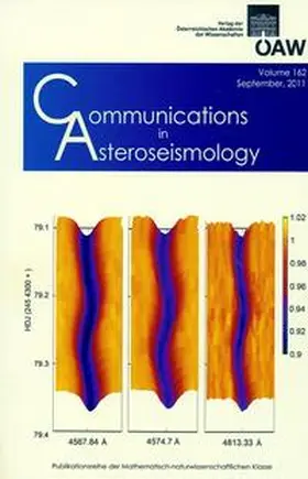 Breger |  Communications in Asteroseismology Volume 162 2011 | Buch |  Sack Fachmedien