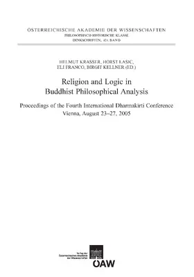 Krasser / Lasic / Franco |  Religion and Logic in Buddhist Philosophical Analysis | eBook | Sack Fachmedien
