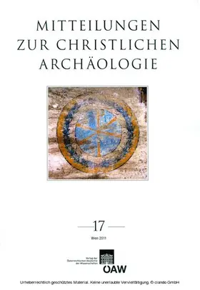 Pillinger / Harreither |  Mitteilungen zur Christlichen Archäologie, Band 17 (2011) | eBook | Sack Fachmedien
