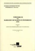 Institut für Dialek- und Namenlexika |  Wörterbuch der bairischen Mundarten in Österreich (WBÖ) / Wörterbuch der bairischen Mundarten in Österreich 39. Lieferung | Buch |  Sack Fachmedien