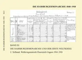 Rumpler / Schmied-Kowarzik |  Die Habsburgermonarchie 1848-1918 Band XI/2: Die Habsburgermonarchie und der Erste Weltkrieg, 2. Teilband | Buch |  Sack Fachmedien