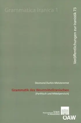 Durkin-Meisterernst |  Grammatik des Westmitteliranischen | Buch |  Sack Fachmedien