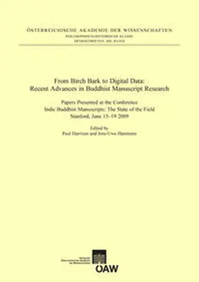 Harrison / Hartmann |  From Birch Bark to Digital Data: Recent Advances in Buddhist Manuscript Research | Buch |  Sack Fachmedien