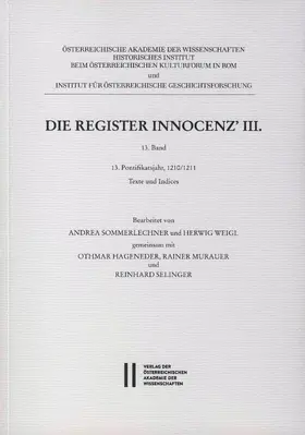  Die Register Innocenz III. / Die Register Innocenz´ III., 13. Band | Buch |  Sack Fachmedien