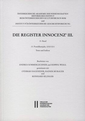 Die Register Innocenz III. / Die Register Innocenz´ III., 13. Band | Buch | 978-3-7001-7671-8 | sack.de