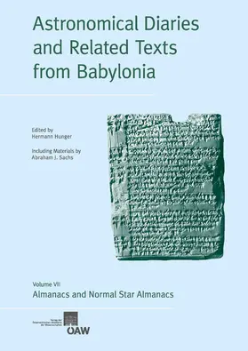 Hunger |  Astronomical Diaries and Related Texts from Babylonia | eBook | Sack Fachmedien