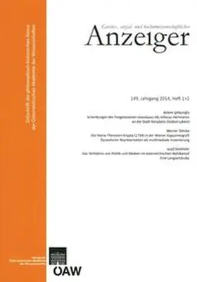  Geistes-, sozial-und kulturwissenschaftlicher Anzeiger 149. Jahrgang, Heft 1+2 2014 | Buch |  Sack Fachmedien