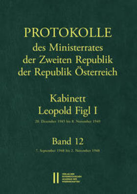 Enderle-Burcell / Jerabek / Mueller | Protokolle des Ministerrates der Zweiten Republik, Kabinett Leopold Figl I | Buch | 978-3-7001-7971-9 | sack.de